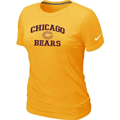 Nike Chicago Bears Women's Critical Victory NFL T-Shirt - Black